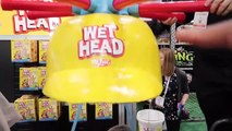 GIANT WEeeT HEAD EXTREME CHALLENGE! New York City Toy Fair - Toys AndMe Fa