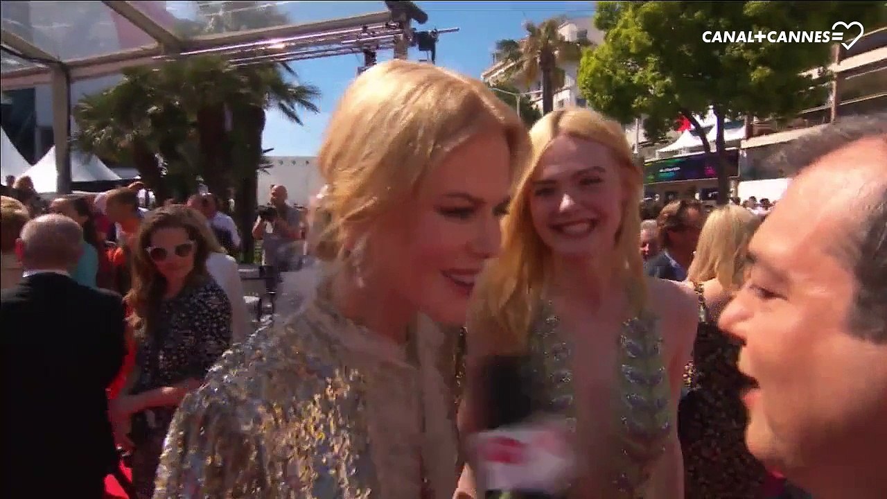 Nicole Kidman " Elle Fanning est absolument géniale" - Festival de Cannes 2017