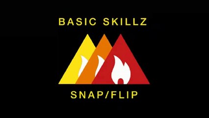 Zippo Трюки с зажигалкой. Basic snapflip