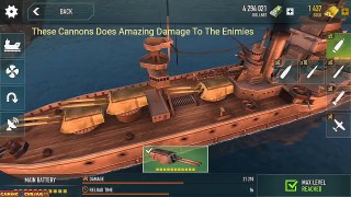 Battle of Warships - Texas BB-35 Gameplay