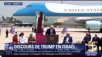 Trump en Israël: "Nous avons une opportunité rare d'apaiser la région et de vaincre le terrorisme"