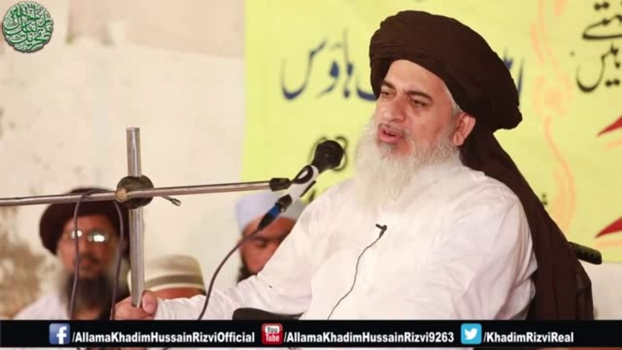 Aaj saudi arabia ke molvi keh rahain hain ke trump ka dora Allah ki rehmat hai - Khadim Hussain Rizvi