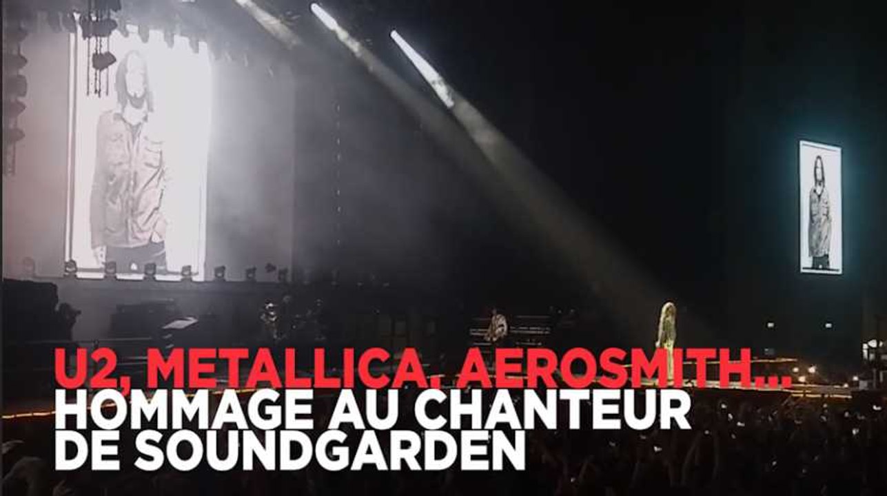 Mort de Chris Cornell (Soundgarden) : U2, Metallica, Aerosmith lui rendent hommage