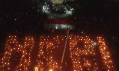 Aksi Nyala Obor Jelang Ramadhan Jaga Keutuhan NKRI