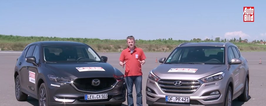 Comparativa en vídeo: Mazda CX-5 contra Hyundai Tucson