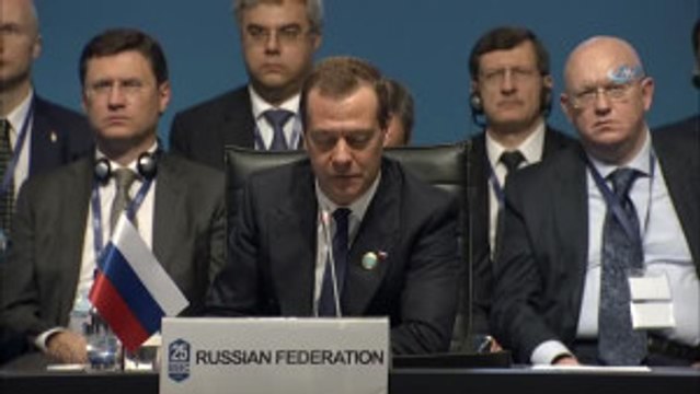 Rusya Başbakanı Dmitri Medvedev, Kei İstanbul Zirvesi'nde Konuştu