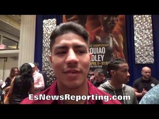 JESSIE VARGAS ON BRONER "CALLING OUT FLOYD" ONLY "DIE HARD BOXING FANS" WANT BRONER VS MAYWEATHER