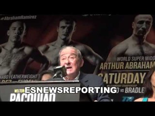 PACQUIAO VS  BRADLEY 3 UNDERCARD PRESS CONFERENCE - EsNews Boxing