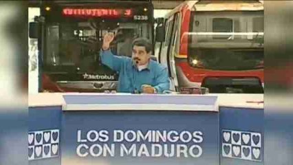 Maduro convoca para el martes una "gran marcha por la paz" en Venezuela