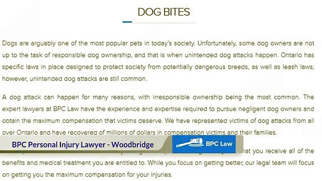 Best Injury Attorney Woodbridge - BPC Personal Injury Lawyer (800) 947-0548