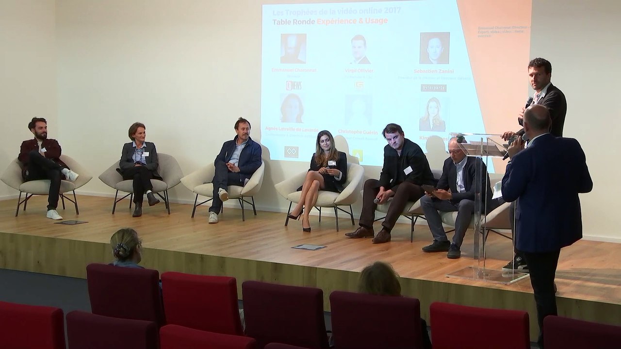 Conférence des Trophées 2017 de la vidéo online (18/05/ 2017) : NOUVELLES EXPÉRIENCES & NOUVEAUX USAGES