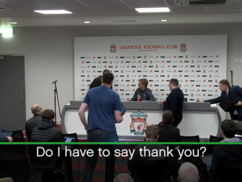 'I don't read it, but thanks for writing' - Klo...