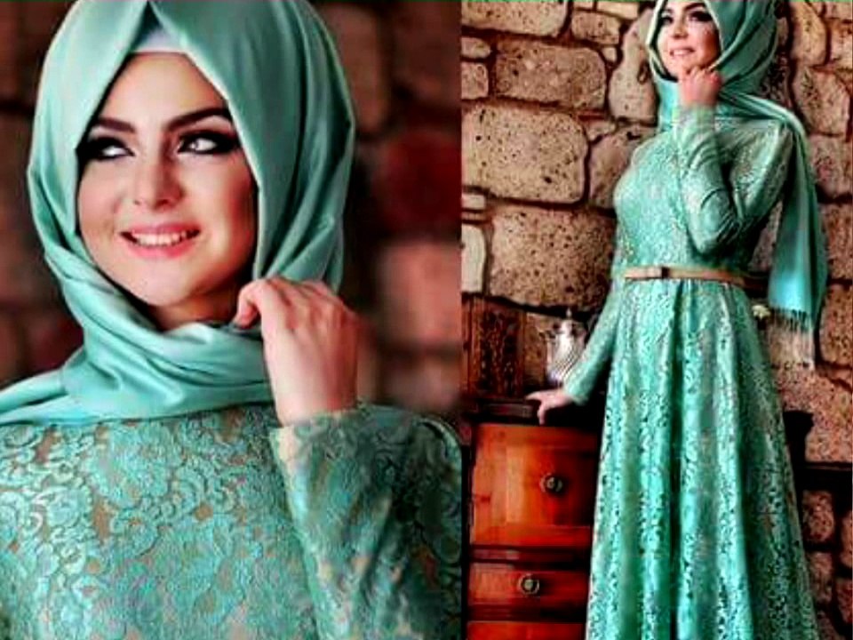 Party Wear Hijab Style For Young Prom Girls 2017