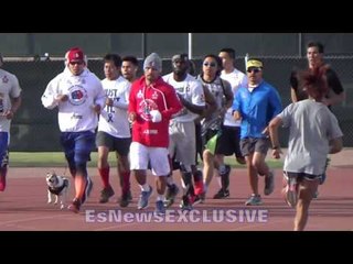 MANNY PACQUIAO BRINGING CAMP TO AN END 3 DAYS AWAY FROM BRADLEY TRILOGY - EsNews EXCLUSIVE