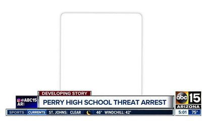 Student arrested after threat surrounding Perry High School
