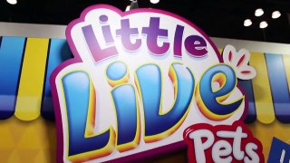 Little Live Pets TOY FAIR 2016 Tweet Talking Bird, Lil Frog, Turtle, Mouse, Snuggles Puppy-aPA