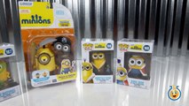 Minions Toys 2015 Build-A-Minion Pirate_Cro-Minion & FUNKO POP King Bob & Bored Silly Kevin-Knf