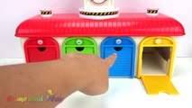 Learn Colors Tayo the Little Bus Squishy Balls Garage Playset Surprise Toys Chocolate Candy Play Doh-ENuuIMu