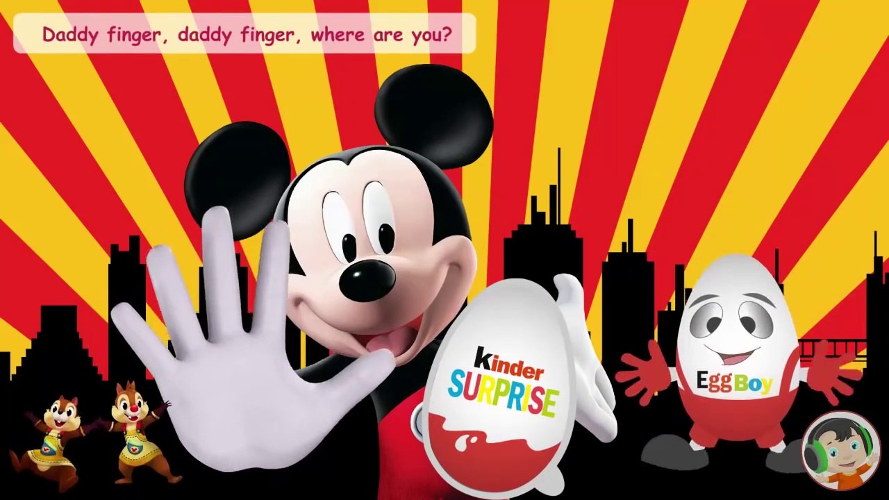 Mickey Mouse Club House Finger Family Song - Nursery Rhymes - Kids Song-lUlu