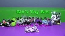 TEEN TITANS GO! (2017) Full Set Happy Meal Toys Review   SHOUT OUTS! _ Bin's Toy Bin--ptg