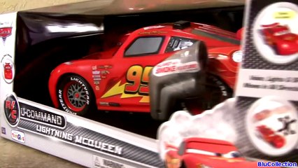 CARS 2 U-Command Lightning McQueen with Smoking Tailpipes Lights n Sounds R_C Water Toy-tE5
