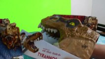 Jurassic World toys dinosaur videos for children T-rex puppet Dilophosaurus Dimorphodon Ankylosaurus-HL2ahl