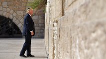 Trump visits the Western Wall