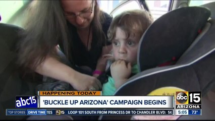"Buckle Up Arizona" campaign begins