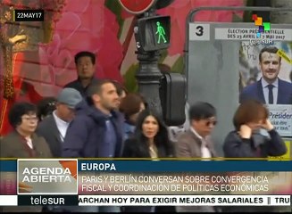 Alemania y Francia buscarán impulsar la integración económica en la UE