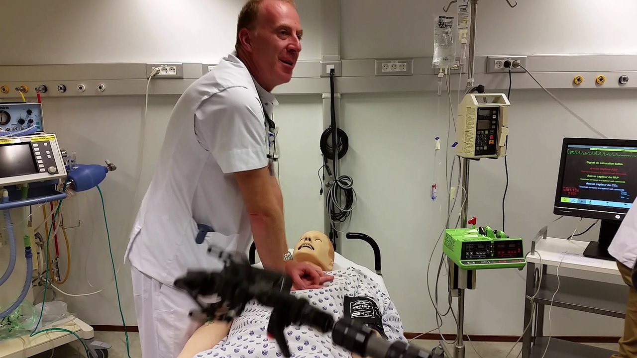 Vincenzo, le mannequin de simulation du CHU de Liège