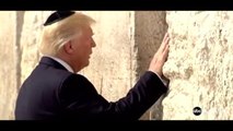 ABD Başkanı Donald Trump Batı Duvarı'nı Ziyaret Etti