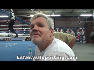 FREDDIE ROACH REVEALS THEY "OFFERED TO FIGHT CRAWFORD!!!" CRAWFORD "WOULDN'T FIGHT US!!!"