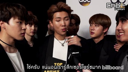 [Thaisub] BTS Win Their First Billboard Music Award, Backstage Reaction
