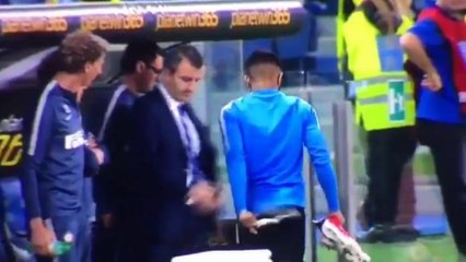 Gabigol dá chilique e abandona banco de reservas da Inter. Veja!