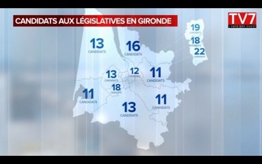 Législatives en Gironde : 177 candidats pour 12 sièges