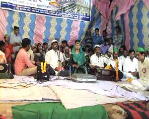 HAZRAT TAJ UDDIN BABA URS 2016 QAWWALI PROGRAM MAUDAHA DISTT HAMIRPUR --Neha Naaz PART1 - YouTube