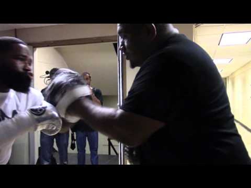 ADRIEN BRONER impressive mitt work EsNews Boxing