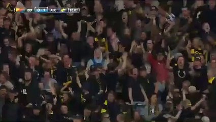 Simon Thern Goal HD - Djurgarden 0-1 AIK 22.05.2017