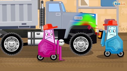 Traktor w opałach - Wesoła Miasto Ciężarówki | Traktorek Nowe Przygody - Bajki dla dzieci