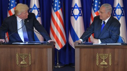 Trump, Netanyahu speak in Jerusalem