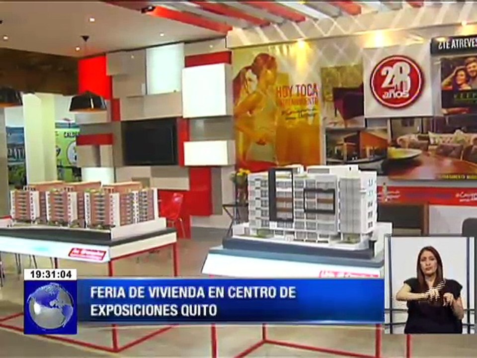 Feria de vivienda se realizó en el Centro de Exposiciones Quito