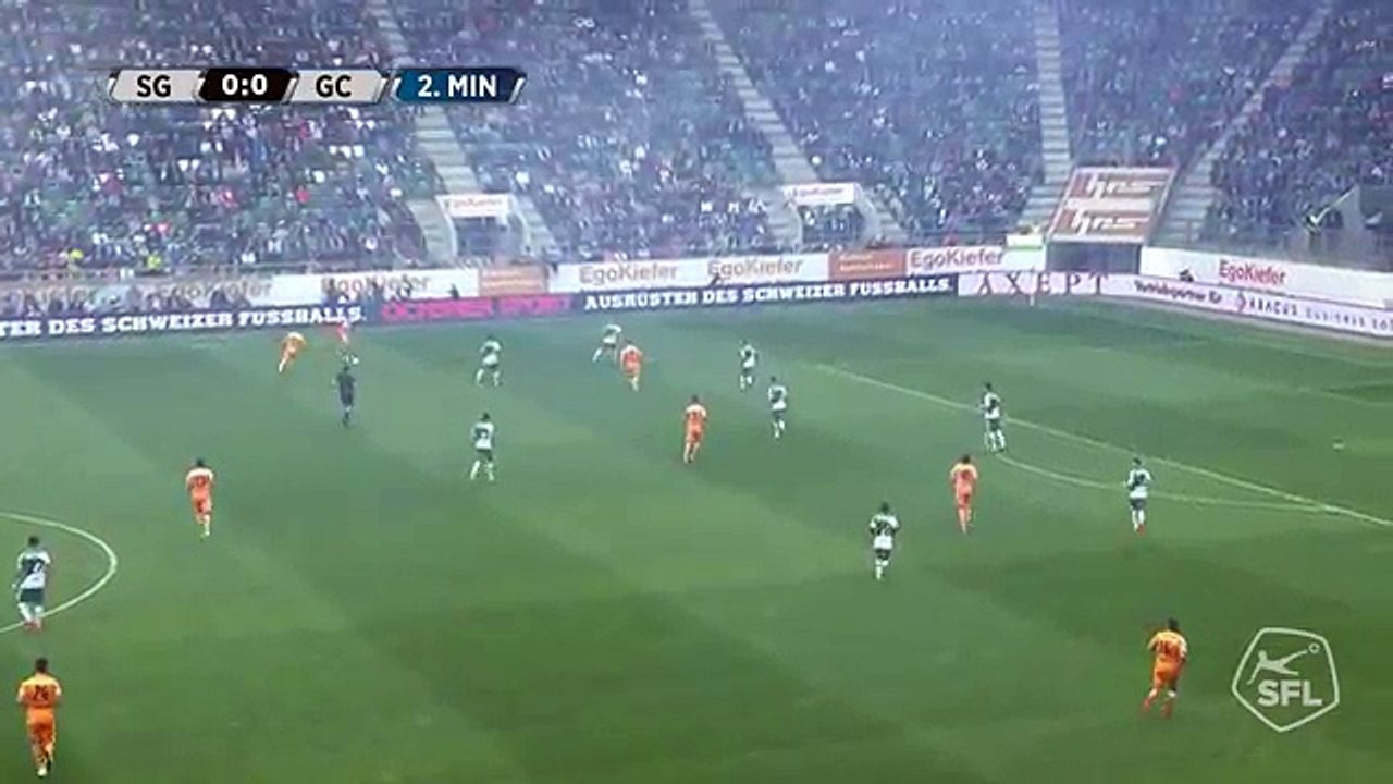 Sankt Gallen 0:1 Grasshoppers (Swiss Super League 21 May 2017)