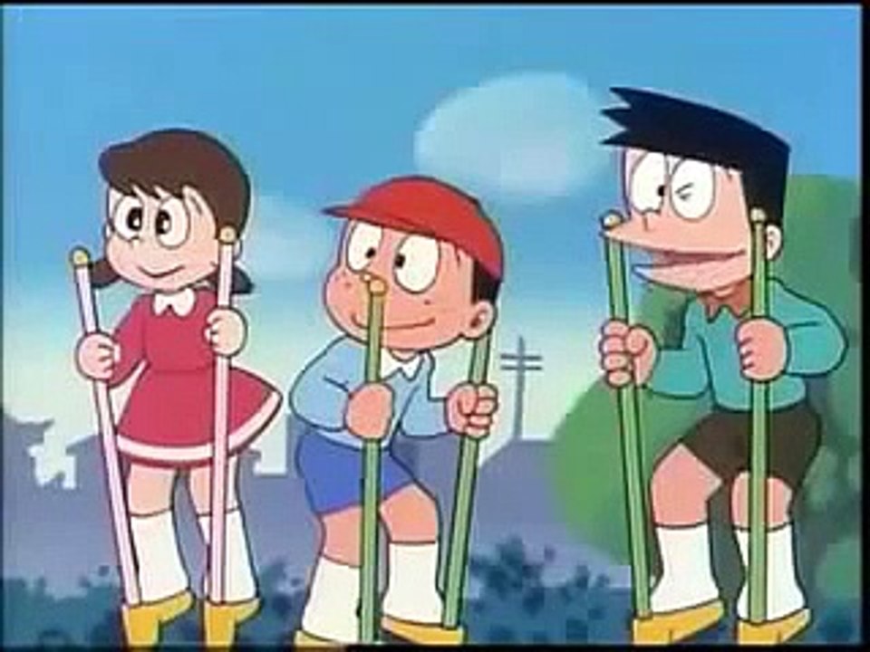 โดเรม่อน ตอน วิ่งสิเจ้าม้าไม้ไผ