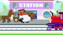 The Little Train - Learn Shapes & Colors - Kids Educational Videos - Trains & Cars Cartoons