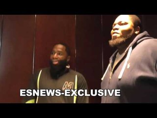 ADRIEN BRONER on Floyd Mayweather Beef - ""that's my boy" - EsNews Boxing