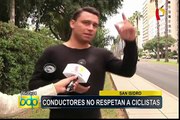 San Isidro: denuncian caso de conductora que no habría respetado a ciclistas