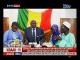Ndeye Diarra Ngom reçoit une enveloppe de 400.000 Franc CFA et Mouhamed Moudjtaba une enveloppe  de...