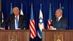 ABD Başkanı Trump Ile Israil Başbakanı Netanyahu Ortak Basın Toplantısı Düzenledi (2)