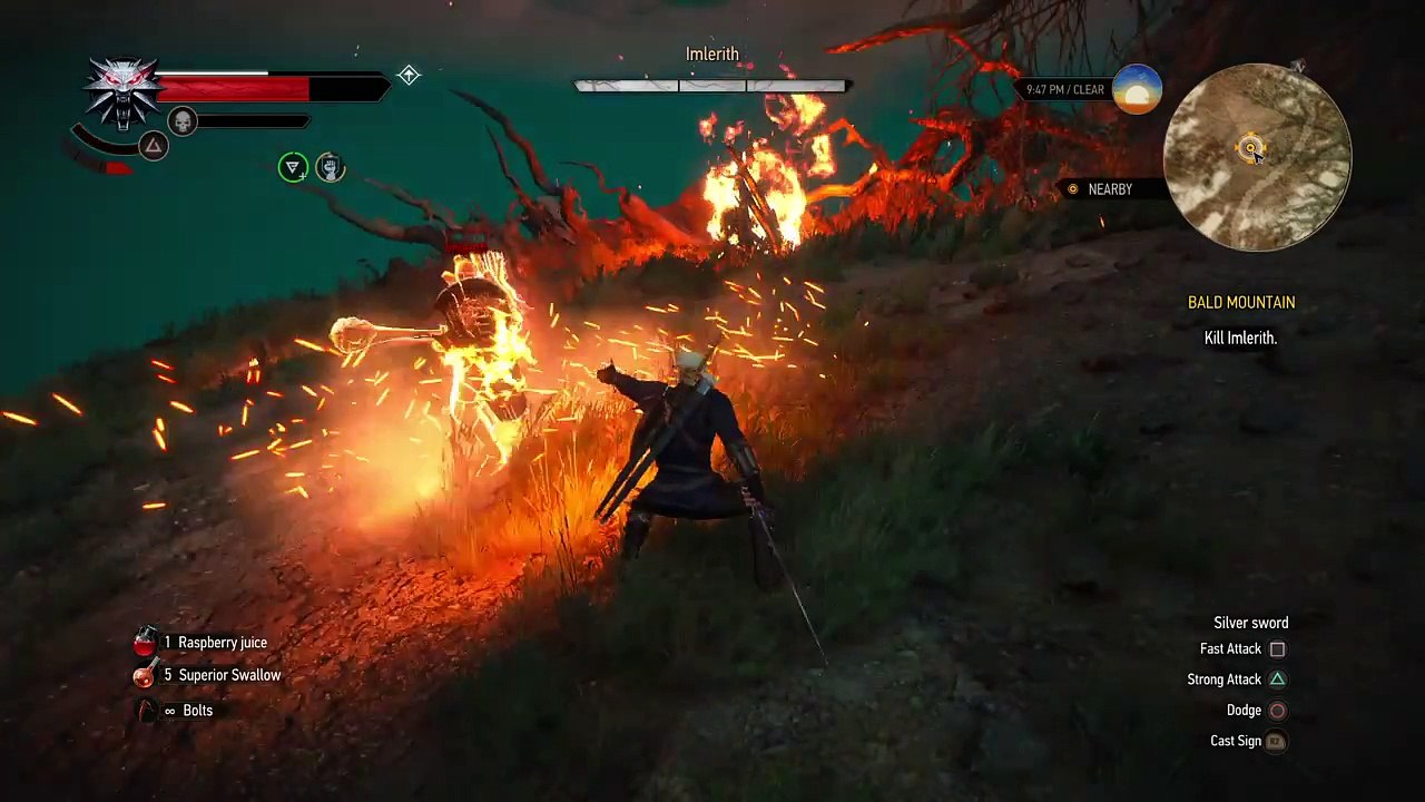 The Witcher 3 Boss fight Imlerith 巫师3：狂猎
