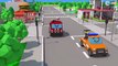 COLOR Tow Truck Cartoon for kids with Cars for babies! | Autos für Kinder | Машинки для детей